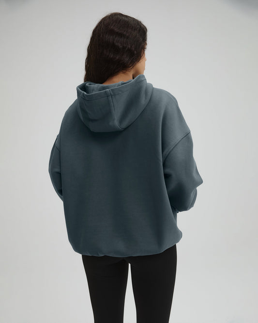 Oversized Hoodie - Storm Blue