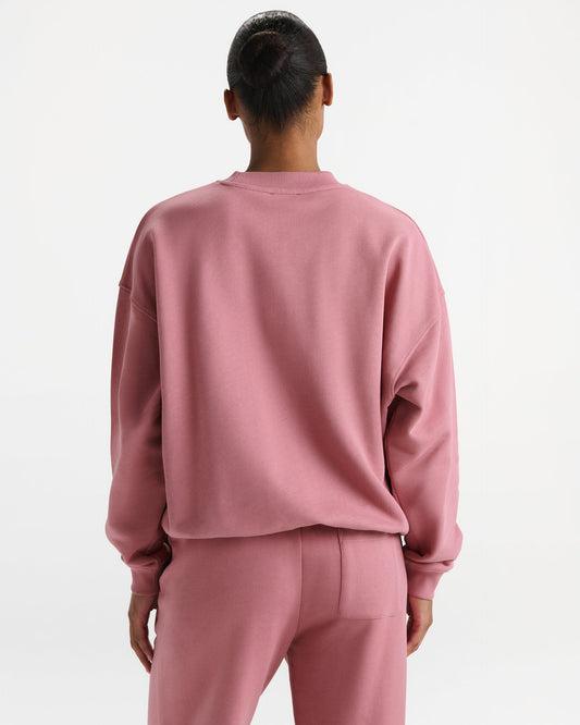 Oversized Sweatshirt - Dusty Pink