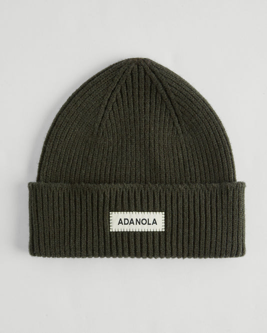 Knit Beanie - Fern Green