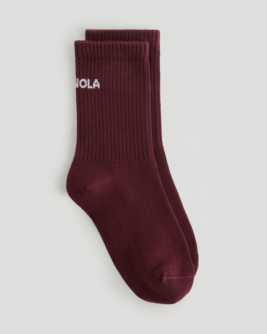 3 Pack Socks - Coffee Bean/Damson/Cream
