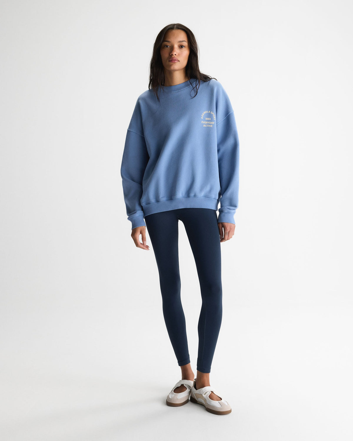 Oversized Sweatshirt - Blossom Blue