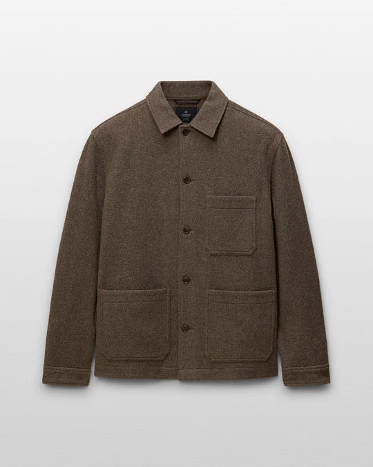 Wool Fleece Chore Jacket