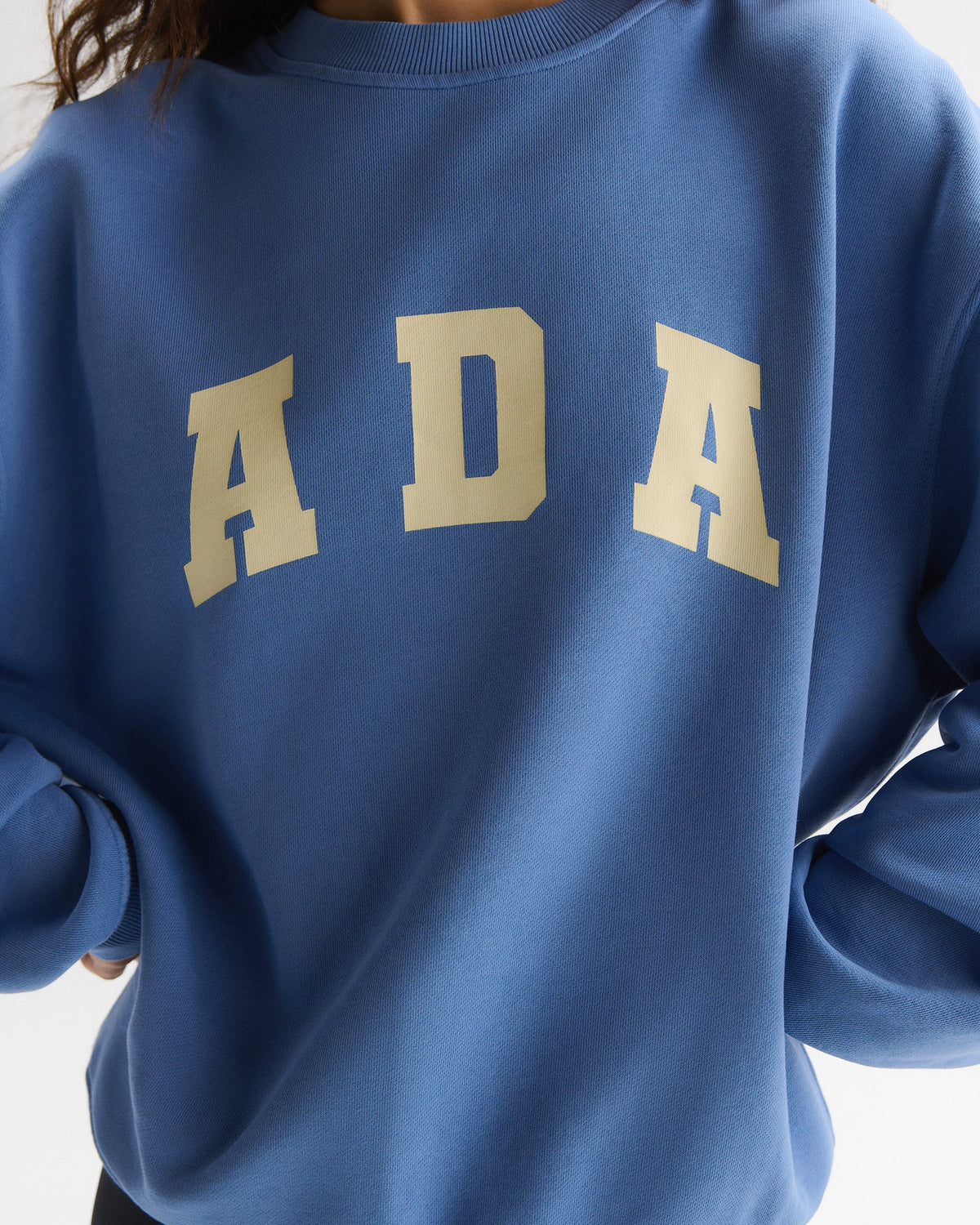ADA Oversized Sweatshirt - Blossom Blue