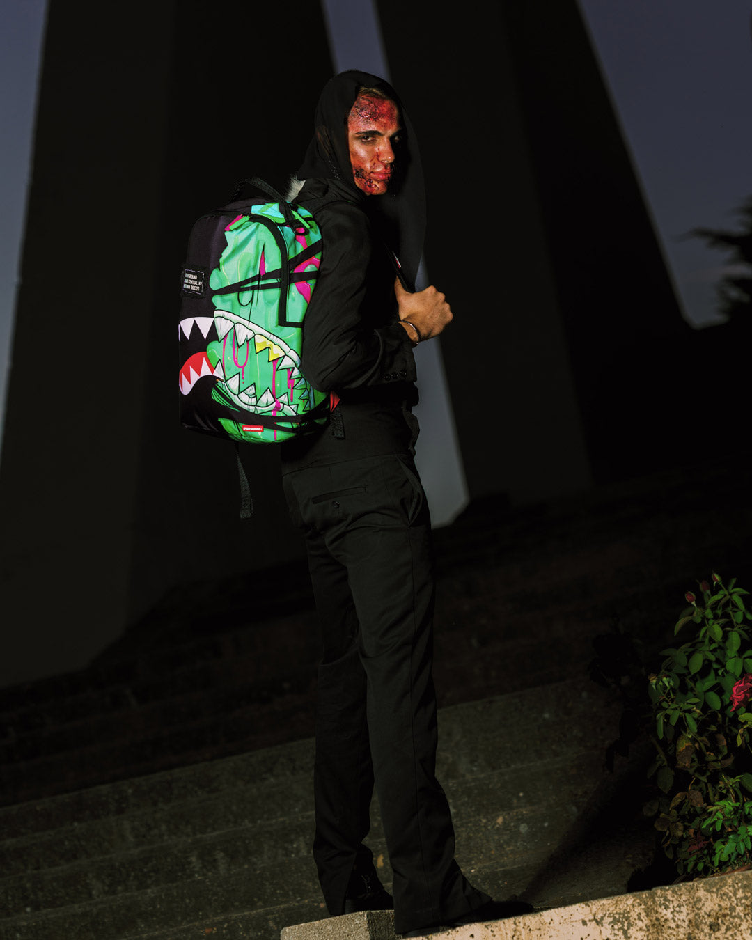 ZOMBIE OOZE SHARK CENTRAL BACKPACK