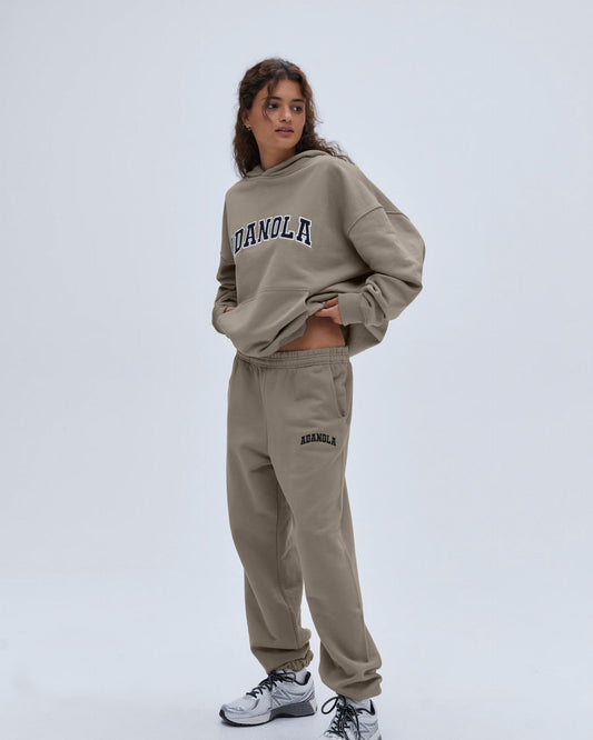 Cuffed Sweatpants - Clay Beige