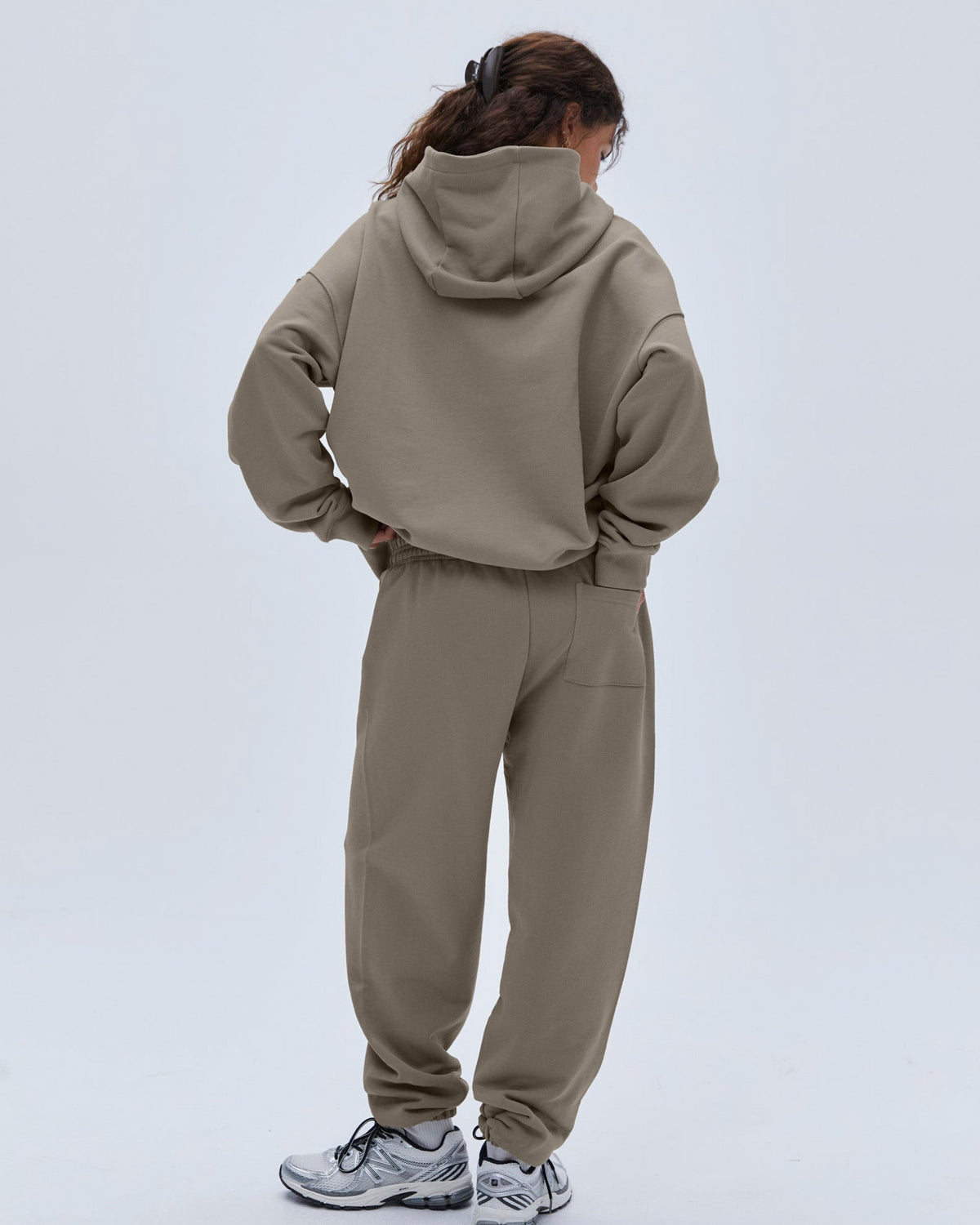 Oversized Hoodie - Clay Beige