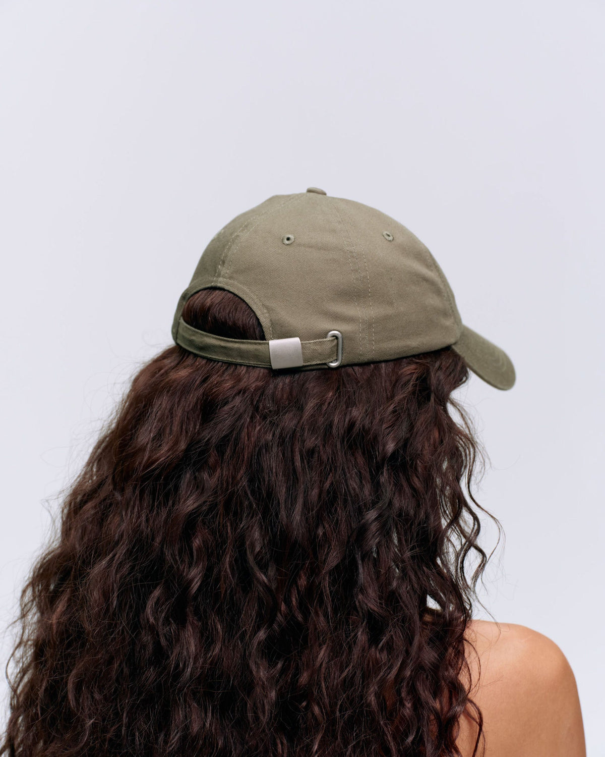 Embroidered Cap - Olive Green