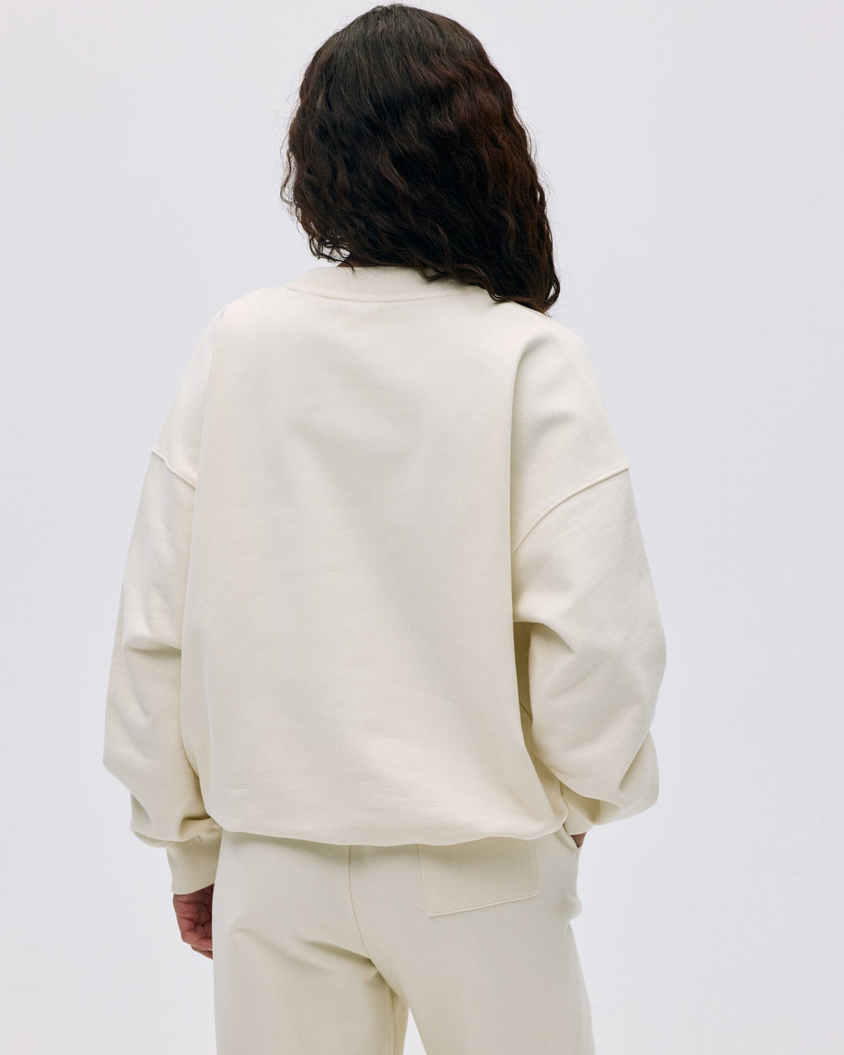 Oversized Sweatshirt - Marshmallow White