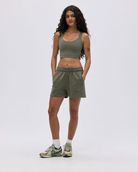 Sweat Shorts - Olive Green