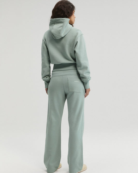 Straight Leg Sweatpants - Cloud Blue