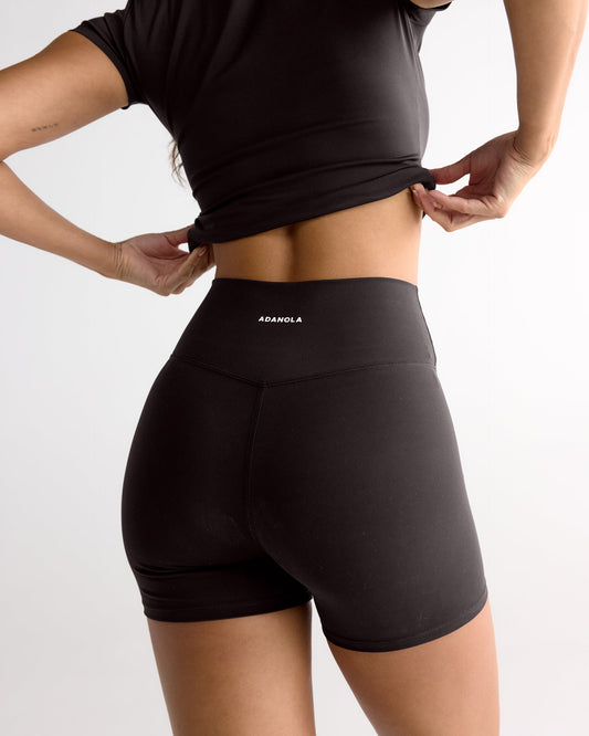 Ultimate Ultra Crop Shorts - Coffee Bean