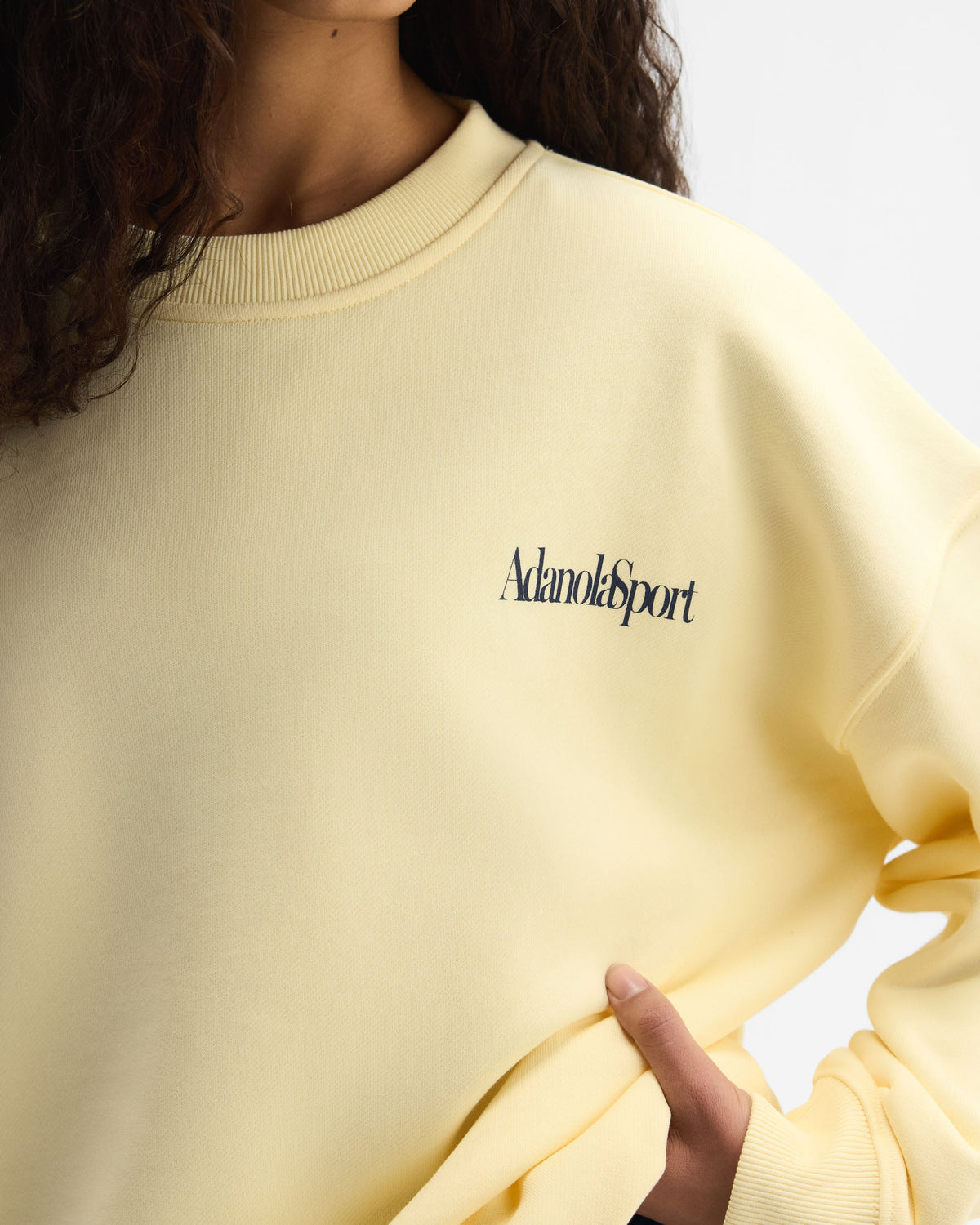 Oversized Sweatshirt - Buttercream