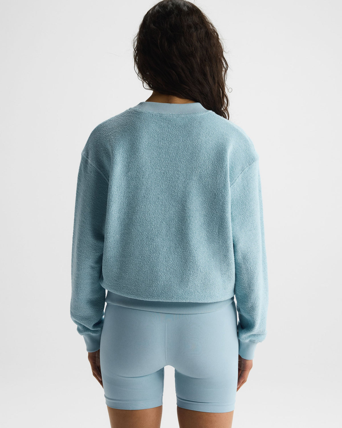 Loose Fit Sweatshirt - Marshmallow White