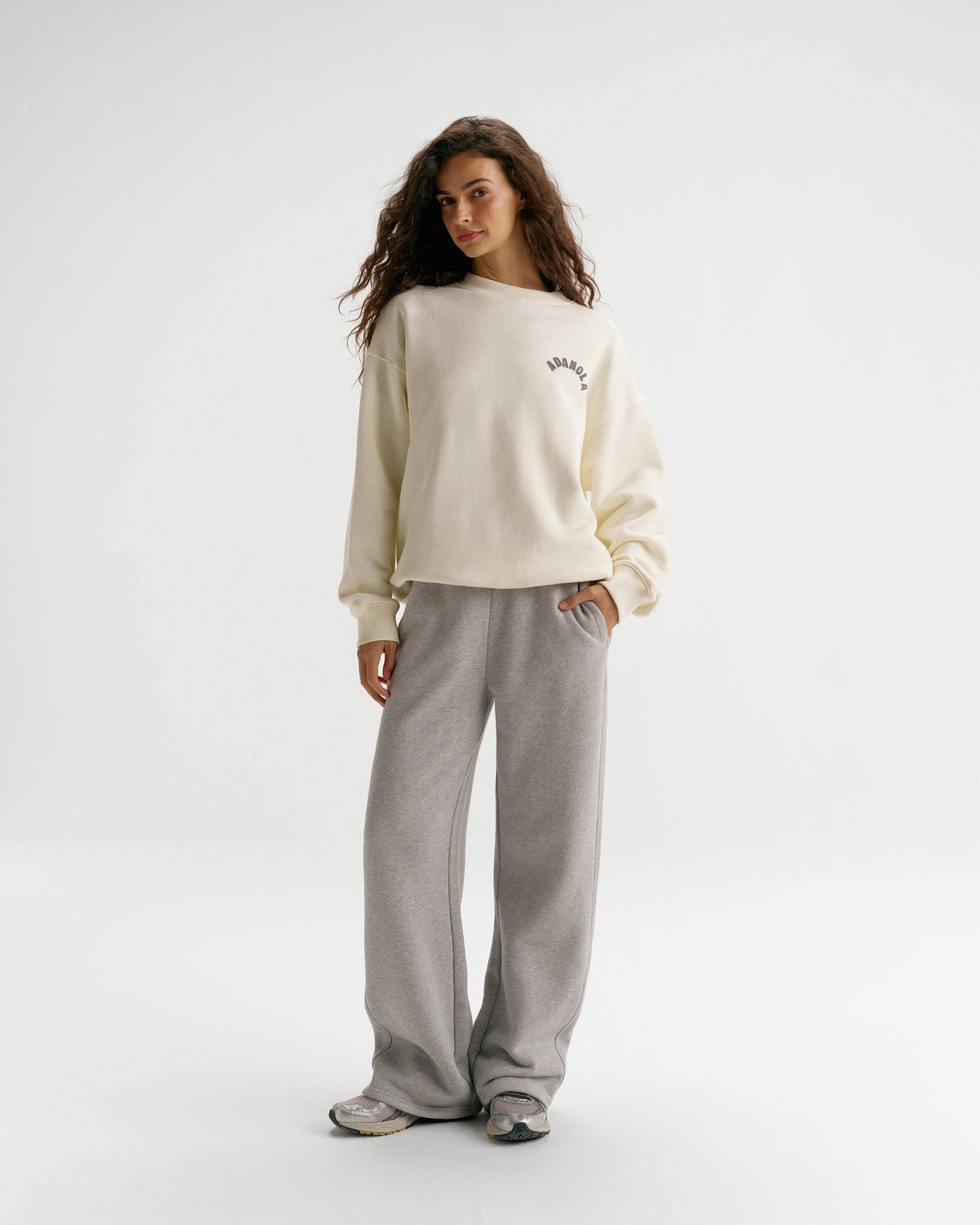 Classic Oversized Sweatshirt - Marshmallow White