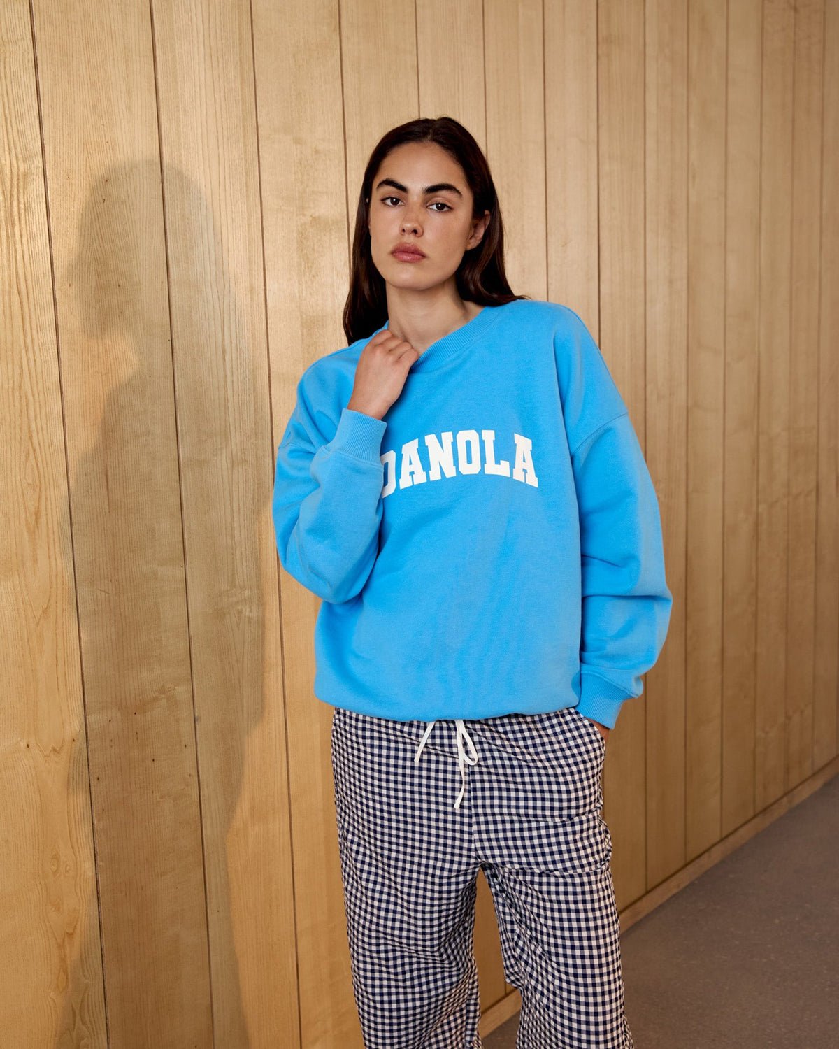Oversized Sweatshirt - Capri Blue