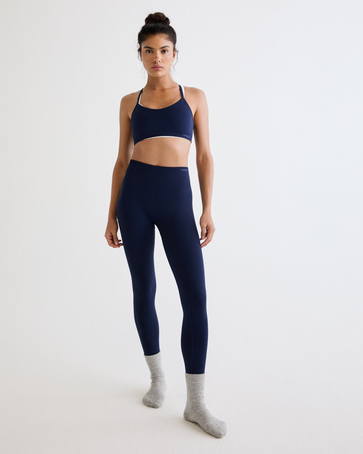 Classic Seamless Leggings - Navy Blue