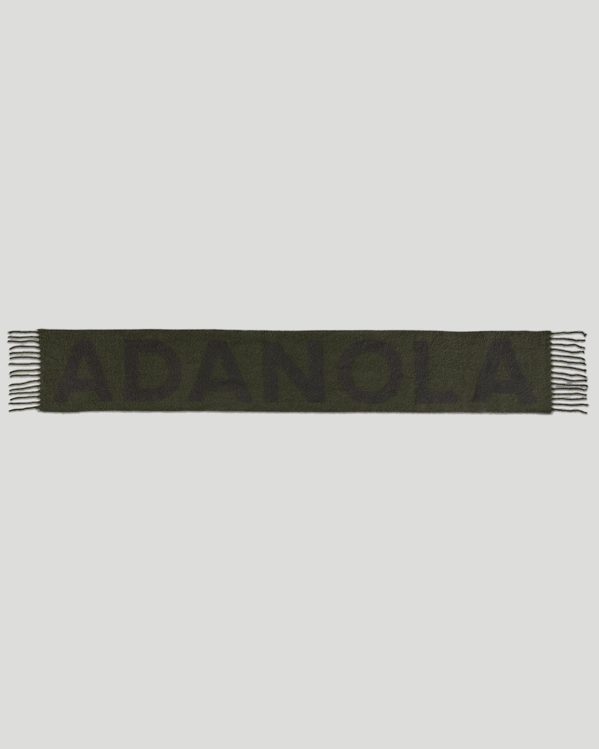 Knit Scarf - Fern Green