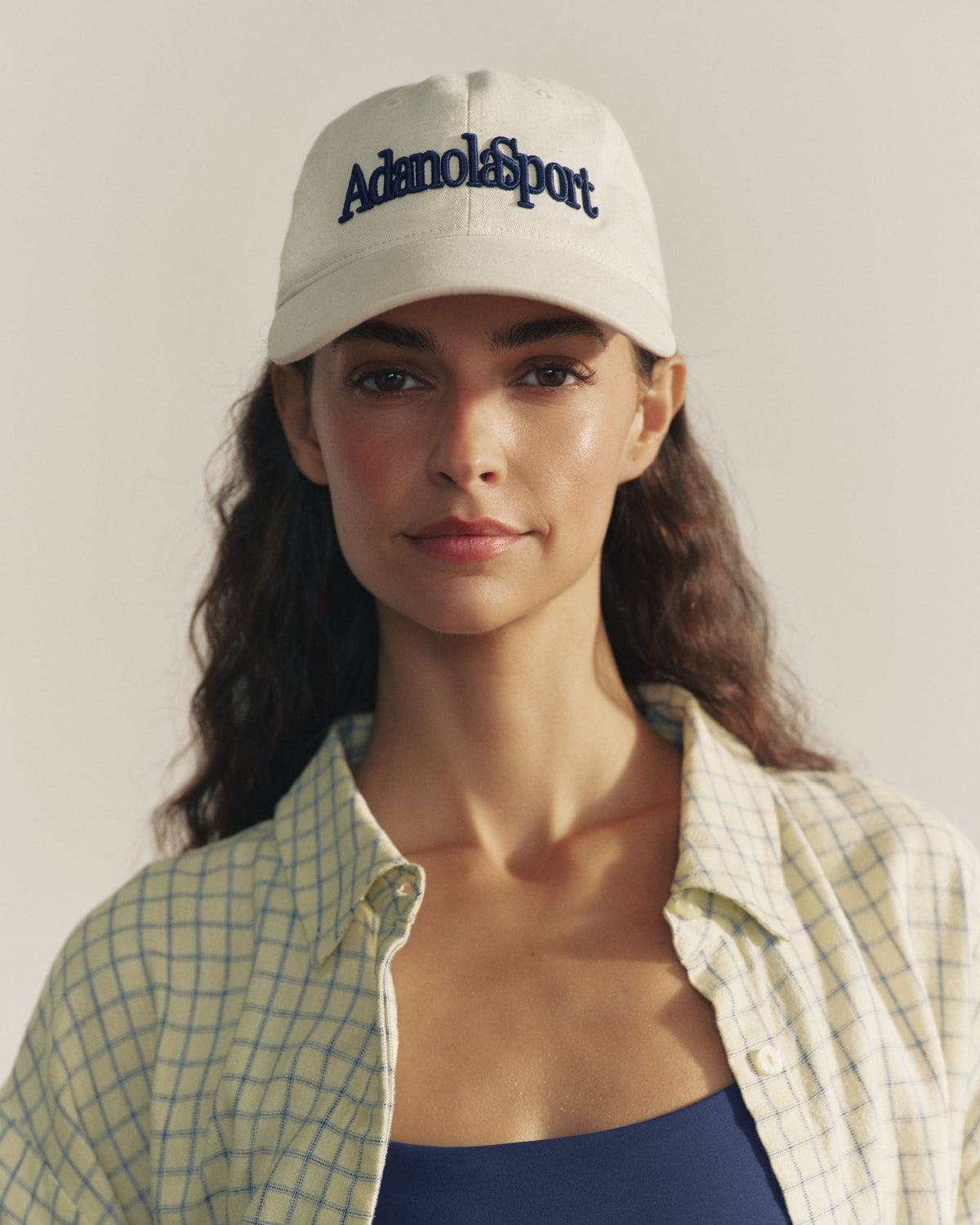 Embroidered Cap - Cream