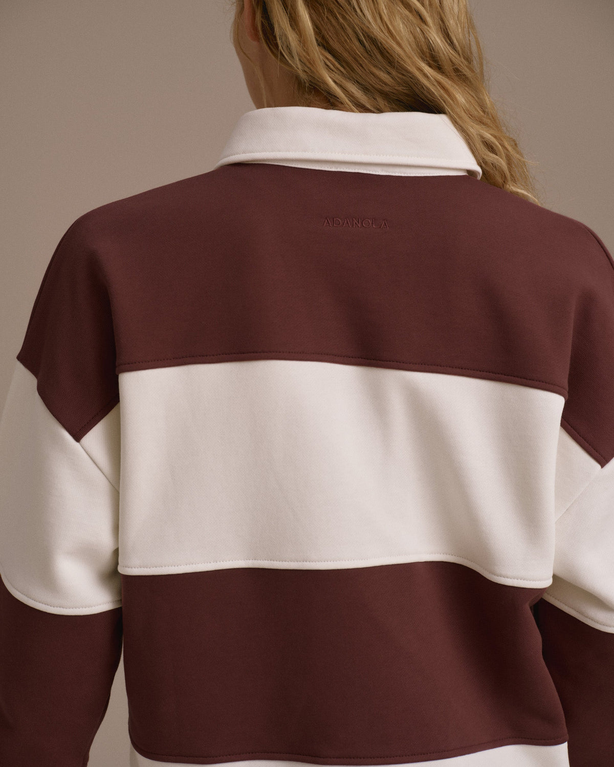Oversized Sweatshirt - Burgundy
