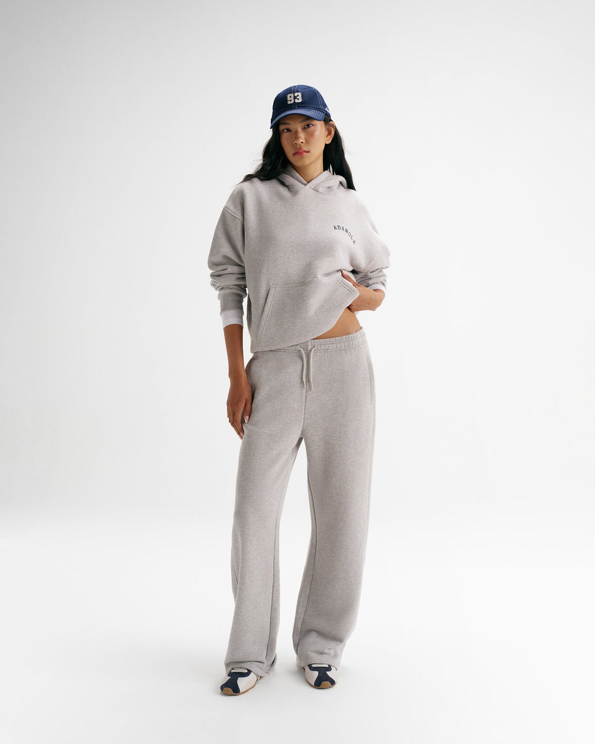 Classic Oversized Hoodie  - Heather Grey