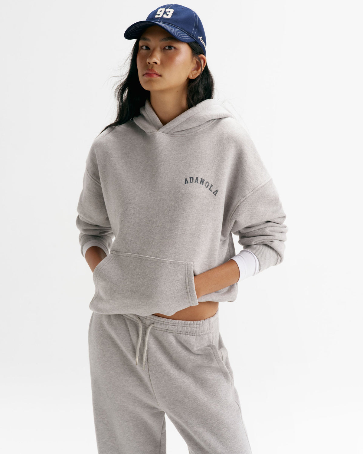 Classic Oversized Hoodie  - Heather Grey
