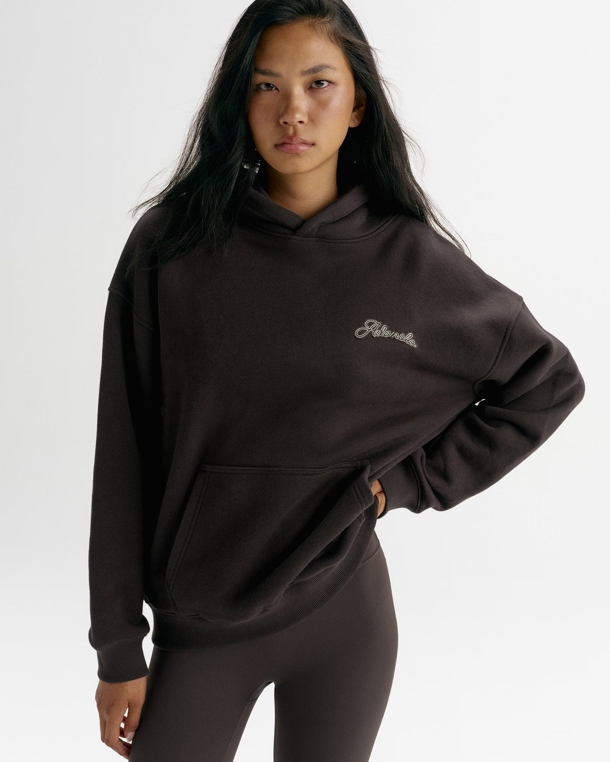 Classic Oversized Hoodie - Coffee Bean
