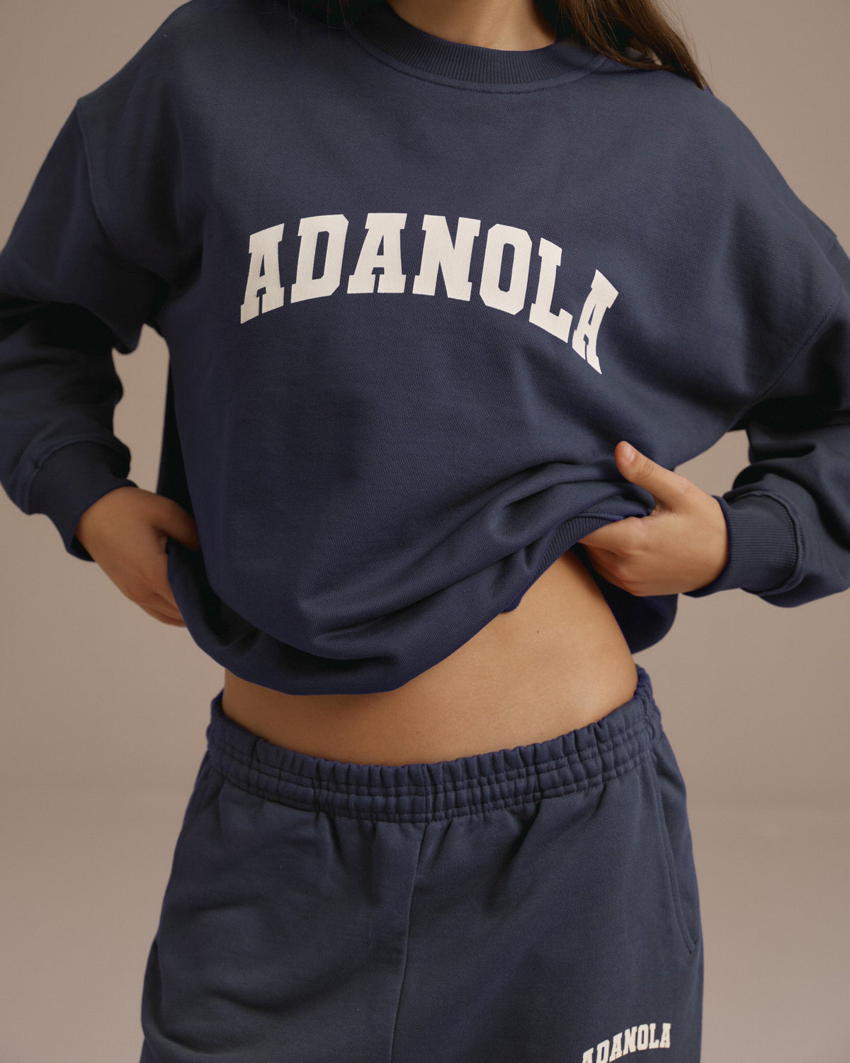 Oversized Sweatshirt - Washed Midnight Blue