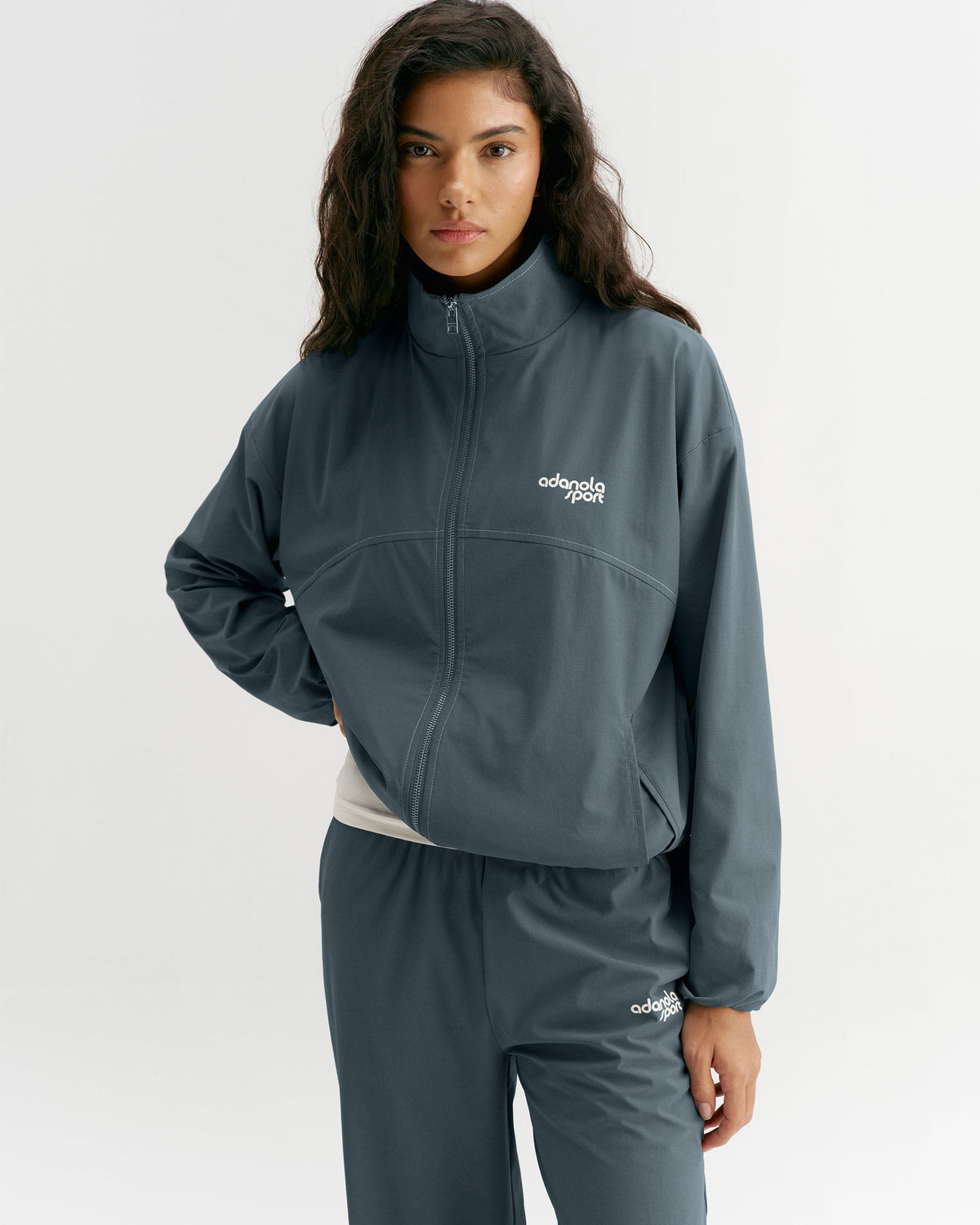 Track Jacket - Storm Blue