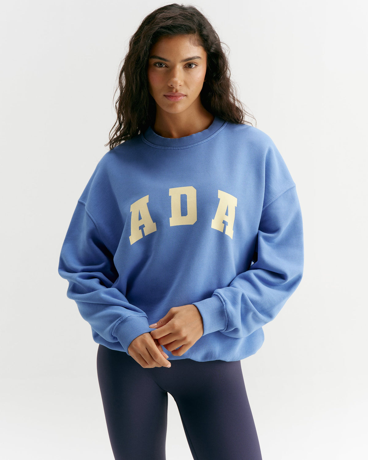 ADA Oversized Sweatshirt - Blossom Blue