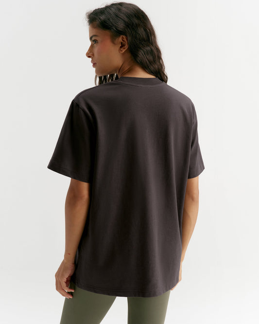 Oversized T-shirt - Coffee Bean