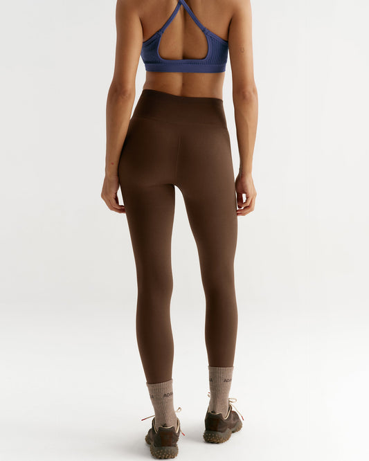 Classic Seamless Leggings - Chocolate Brown