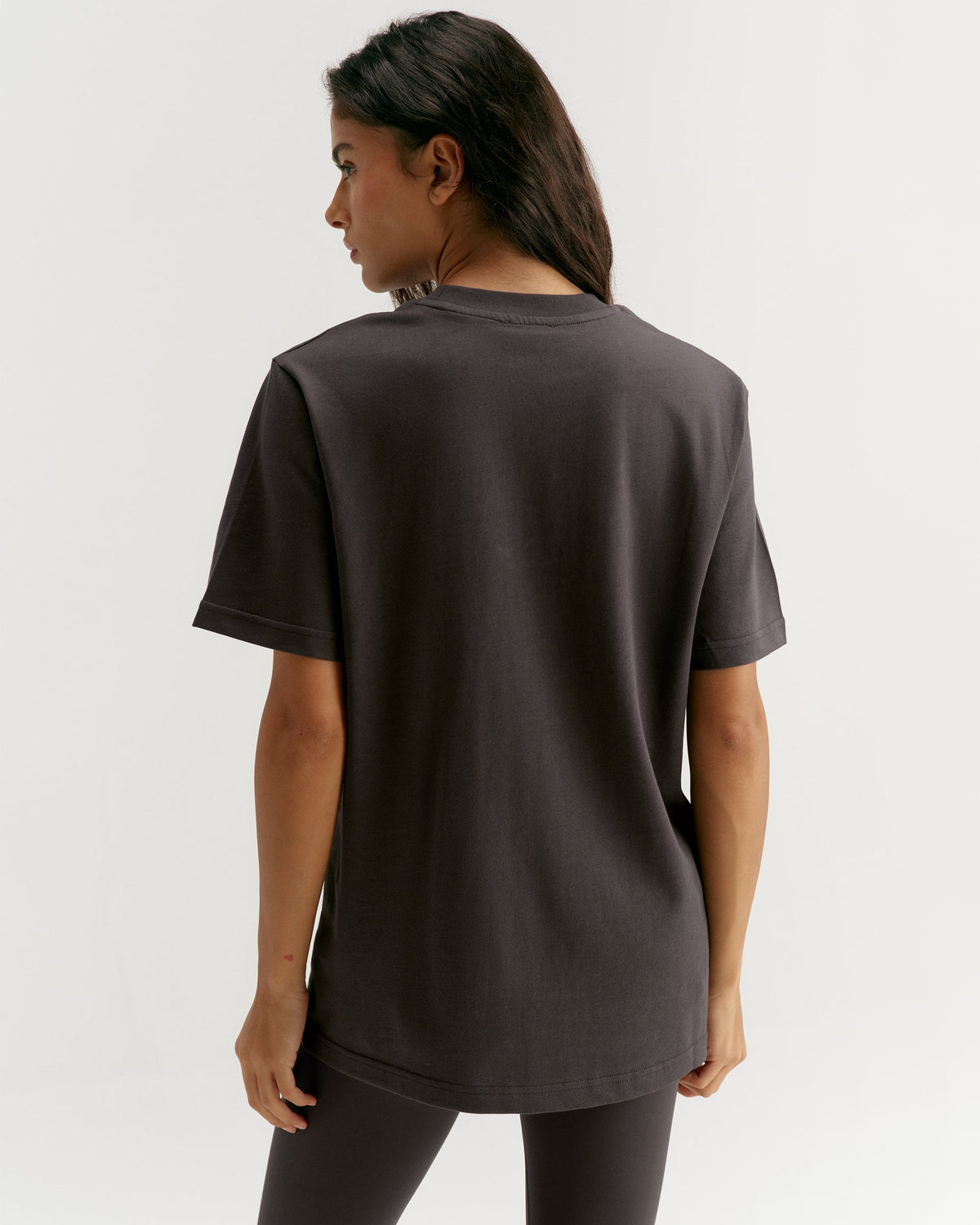 Oversized T-shirt - Coffee Bean