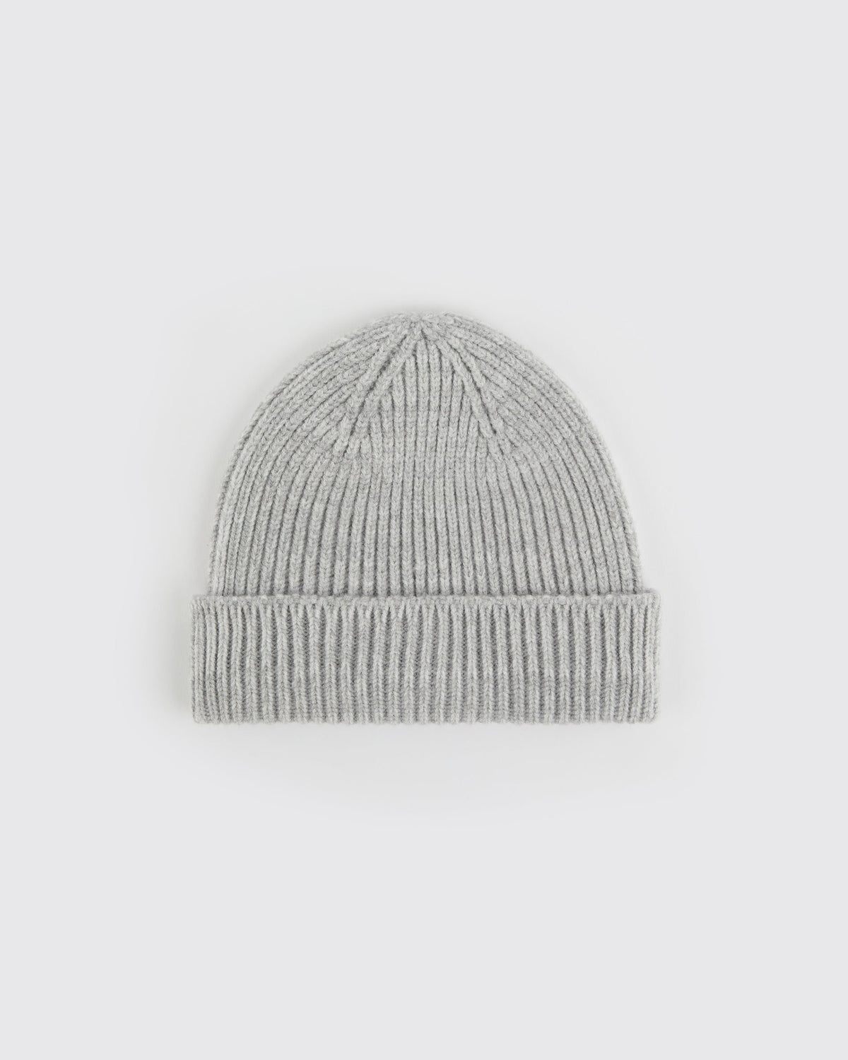 Mini Beanie - Light Grey Melange
