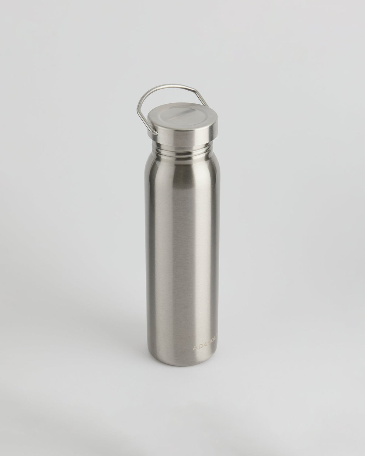 Stainless Steel 750ml Water Bottle - Silver