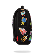 TRANCE PARTY PATCHES BACKPACK (23 VELCRO REMOVABLE PATCHES)