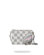 VANQUISH CREAM CROSSOVER CLUTCH