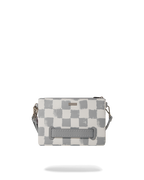 VANQUISH CREAM CROSSOVER CLUTCH