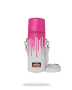 WYNWOOD WALLS COLLAB WATER BOTTLE OR SPRAYCAN HOLDER (WHT/PNK)