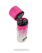 WYNWOOD WALLS COLLAB WATER BOTTLE OR SPRAYCAN HOLDER (WHT/PNK)