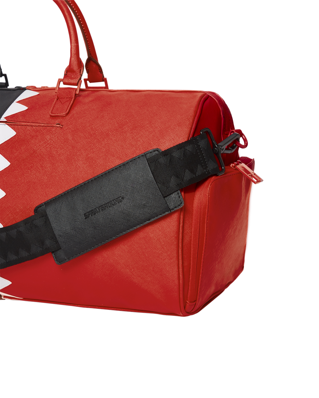 VERTICAL SHARK CUT & SEW DUFFLE