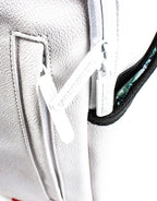 THE SPRAYGROUND DIY WHITE BACKPACK (VEGAN LEATHER & INNER MONEY LINING) & MARKERS INCLUDED