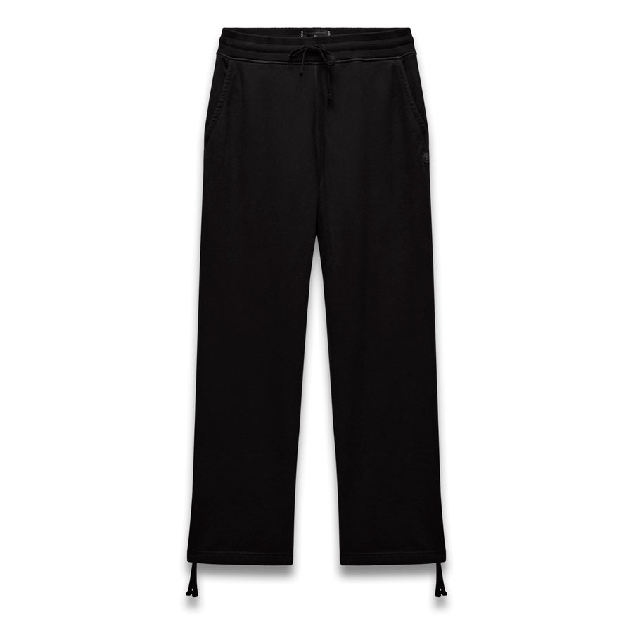 Kyoto Black Midweight Terry Relaxed Sweatpant