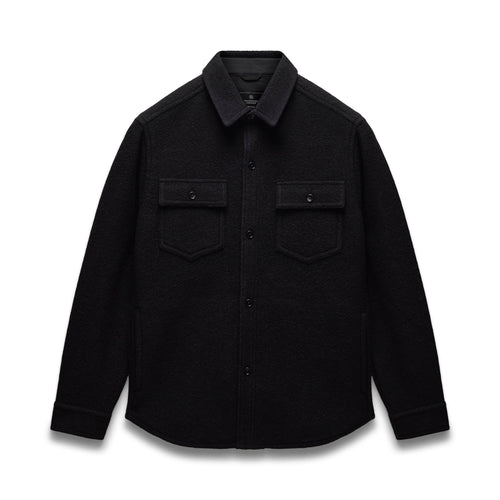 Boiled Wool Warden Overshirt