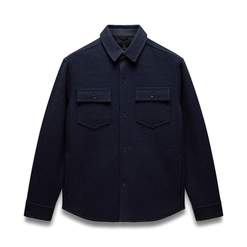 Boiled Wool Warden Overshirt