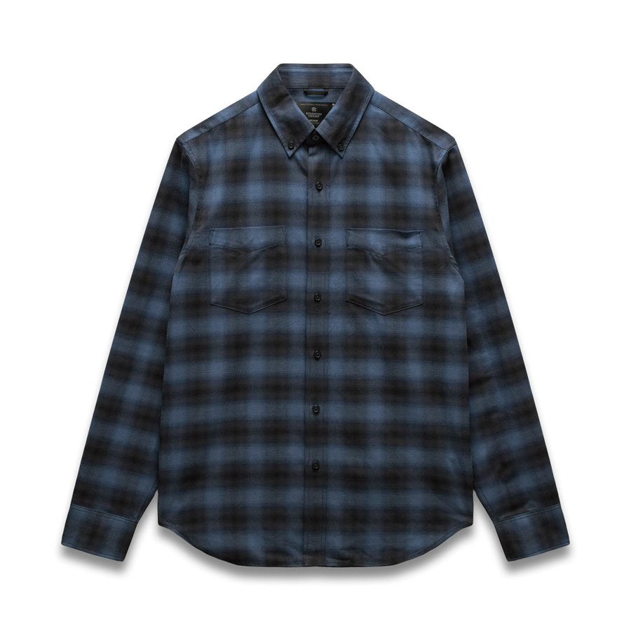 Cotton Plaid Site Standard Shirt