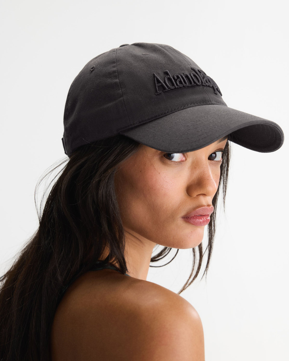Embroidered Cap - Coffee Bean