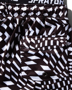 TRIPPY CORTO SWIM TRUNKS