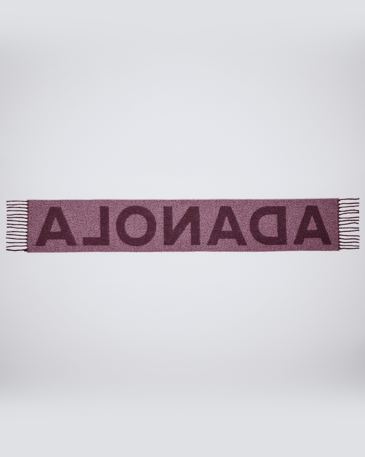 Knit Scarf - Dark Cherry