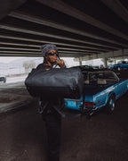 THE GOLDEN FANG SHARK DUFFLE