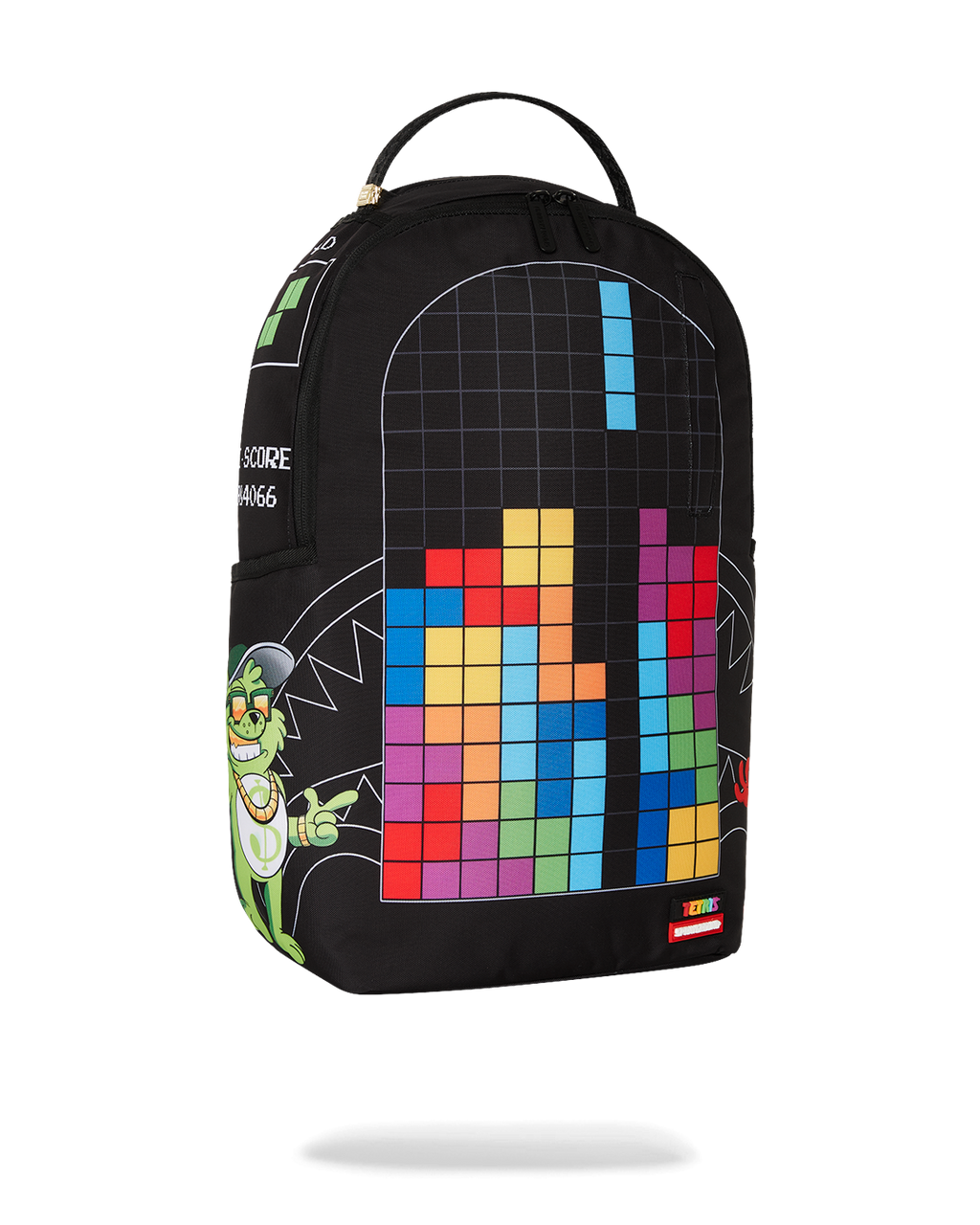 TETRIS WITH DIABLO AND MONEY BEAR BACKPACK